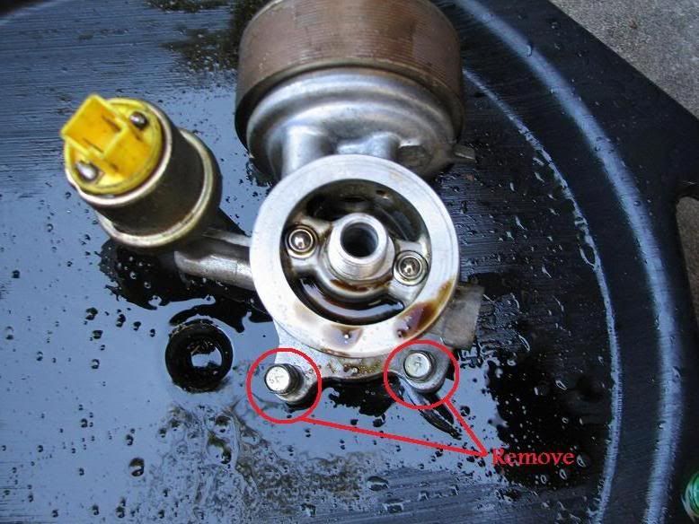 Installing an oil cooler on an RB25DET